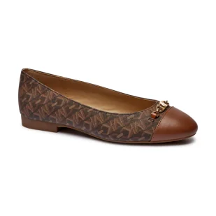 Michael Kors Baleriny REBECCA | z dodatkiem skóry - Baleriny - miniaturka - grafika 1