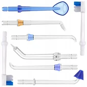 Irygatory do zębów - KOŃCÓWKI IRYGATORA DYSZE ZESTAW 8 SZTUK U-SMILER - miniaturka - grafika 1