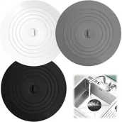 Korki do umywalek - sztuki silikonowych korków spustowych, uniwersalny korek do wanny 15 cm, korek do umywalki, korek do umywalki łazienkowej, do prysznica, wanny, umywal - miniaturka - grafika 1