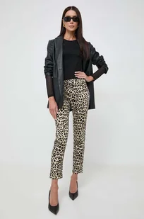 Morgan spodnie damskie dopasowane high waist - Spodnie damskie - miniaturka - grafika 1