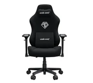Fotele gamingowe - Anda Seat Phantom 3 Pro L Gamingowy do 120kg Tkanina Czarny - miniaturka - grafika 1