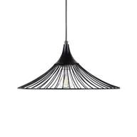 Lampy sufitowe - Beliani Lampa wisząca Lampa wisząca metalowa czarna GIONA 68954 - miniaturka - grafika 1