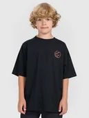 Koszulki dla chłopców - 4F T-shirt oversize z nadrukiem chłopięcy - czarny 122 (6-7 lat) - miniaturka - grafika 1