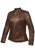Odzież motocyklowa - Kurtka Motocyklowa Ixon CRANKY AIR Damska Brązowy3XL - miniaturka - grafika 1