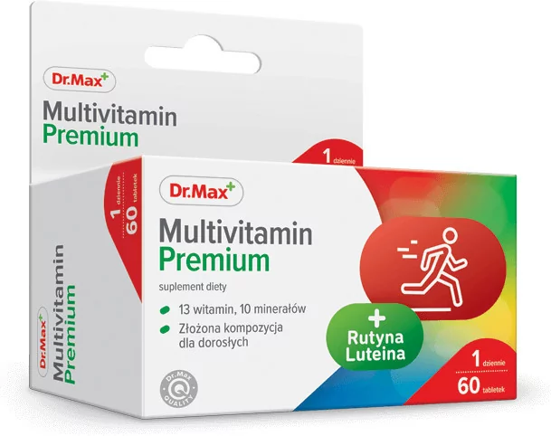 Multivitamin Premium Dr.Max, suplement diety, 60 tabletek Duży wybór produktów