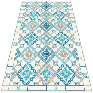 Modny winylowy dywan Geometryczny splot 150x225 cm - Dywany - miniaturka - grafika 1