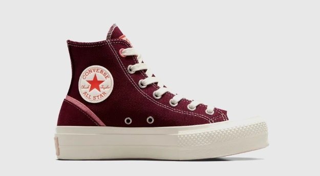 Converse Chuck Taylor trampki damskie czerwone wysokie rozmiar 37.5