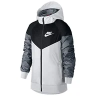 Kurtki i płaszcze dla chłopców - Nike B Nsw Wr Jkt Hd Bluza męska - miniaturka - grafika 1