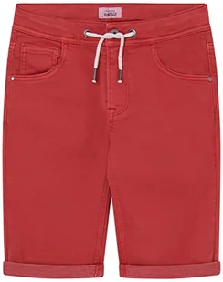 Pepe Jeans Chłopięce szorty Joe, czerwone, 18 lat, Czerwony studio, 18 Lat - Spodenki damskie - miniaturka - grafika 1