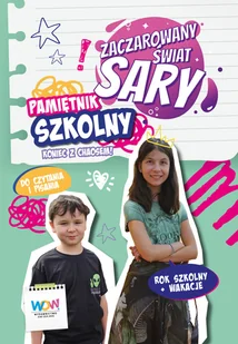 Zaczarowany Świat Sary. Pamiętnik szkolny - Książki edukacyjne - miniaturka - grafika 1