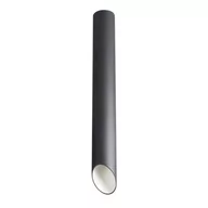 Lampy sufitowe - Italux Argon LED lampa sufitowa 1-punktowa czarna/biała SLC78008-L-75/7W 3K BL+WH - miniaturka - grafika 1