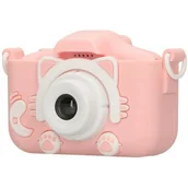 Aparaty Cyfrowe - ExtraLink H27 Dual Różowy - miniaturka - grafika 1