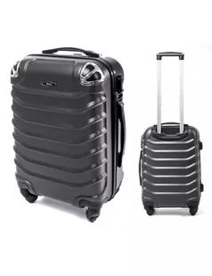 Mała kabinowa walizka PELLUCCI RGL 730 S Szara - Walizki - miniaturka - grafika 1