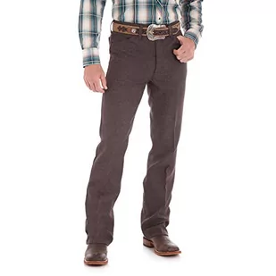 Wrangler męska sukienka dżinsowa 00082GY-32x32 Wrancher Dress Jean, Regular Fit, Rozmiar:32, Heather Dark Chocolate (ciemnobrązowy melanż), 33W / 32L - Sukienki - miniaturka - grafika 1