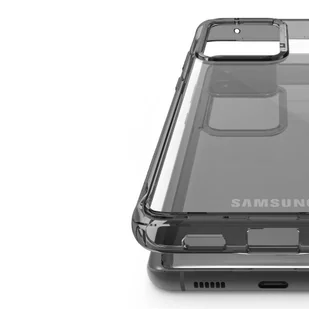 Ringke Fusion etui pokrowiec z żelową ramką Samsung Galaxy S20 Ultra czarny (FSSG0076) - Etui i futerały do telefonów - miniaturka - grafika 9