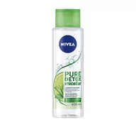 Szampony do włosów - Szampon micelarny do włosów NIVEA Pure Detox 400ml - miniaturka - grafika 1
