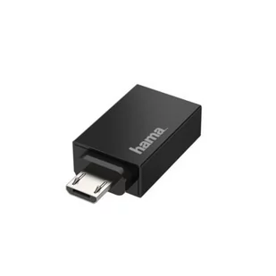 Hama Adapter Micro-USB USB OTG - Adaptery i przejściówki - miniaturka - grafika 1