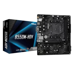 Płyta główna ASRock B550M-HDV (90-MXBDJ0-A0UAYZ) - Płyty główne - miniaturka - grafika 1