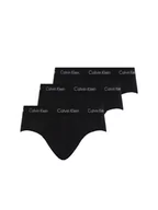 Majtki męskie - Calvin Klein Majtki Męskie Hip Brief 3Pk Black 0000U2661G Xwb S - miniaturka - grafika 1
