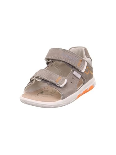 Superfit Sandały Nino, szare/pomarańczowe 2000, 21 EU