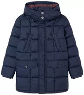 Kurtki i płaszcze dla chłopców - Hackett London Kurtka chłopięca o długiej długości, Niebieski (granatowy), 7 Lat - miniaturka - grafika 1
