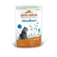 Mokra karma dla kotów - Almo nature Sterilised 30 x 70 g Kurczak - miniaturka - grafika 1