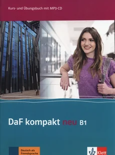 LektorKlett - Edukacja DaF Kompakt Neu B1 Kurs- und Ubungsbuch +CD - Braun Brigit, Doubek Margit, Fugert Nadja - Książki do nauki języka niemieckiego - miniaturka - grafika 1