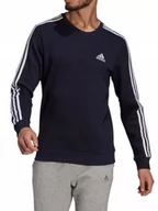 Bluzy męskie - Bluza Męska Adidas Gk9111 Bez Kaptura Paski Xxl - miniaturka - grafika 1