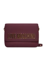 Torebki damskie - LOVE MOSCHINO Torebka JC4023PP1NKD0552 Bordowy - miniaturka - grafika 1
