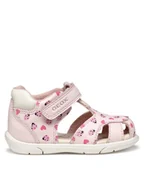 Buty dla dziewczynek - Geox Sandały B Sandal Zapito B556FB 000BC C8175 Różowy - miniaturka - grafika 1
