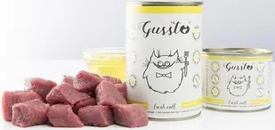 Petro International Gussto Fresh Calf 200g - Mokra karma dla kotów - miniaturka - grafika 2