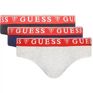 Majtki męskie - Guess Underwear Slipy 3-pack HERO | cotton stretch - grafika 1