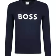 Swetry dla chłopców - BOSS Kidswear Sweter | Regular Fit - miniaturka - grafika 1