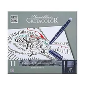 Kredki, ołówki, pastele i pisaki - Zestaw do Kaligrafii 11 el. Creta Color - miniaturka - grafika 1
