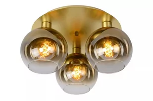 Lucide Loftowa LAMPA sufitowa MARIUS 74114/03/02 szklana OPRAWA kule balls złote - Lampy sufitowe - miniaturka - grafika 1