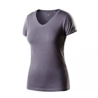 Koszulki i topy damskie - T-shirt damski ciemnoszary rozmiar M Neo 80-610-M - miniaturka - grafika 1