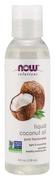 Olejki do ciała i włosów - Now® Foods NOW Olej kokosowy, płynny czysty frakcjonowany, 118 ml - miniaturka - grafika 1