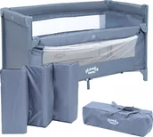 Łóżeczka i kojce - ŁÓŻECZKO TURYSTYCZNE 2 levels GREY HANKSKIDS - miniaturka - grafika 1