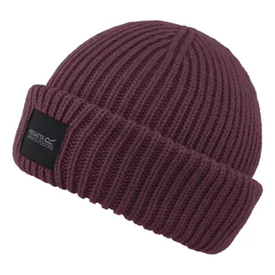 Regatta Czapka unisex beanie Connora Fisherman Fioletowy - Czapki męskie - miniaturka - grafika 1