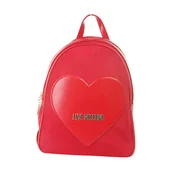 Plecaki - Love Moschino, Nylon PU Backpack Czerwony, female, - miniaturka - grafika 1