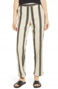 NOISY MAY TALL SPODNIE DAMSKIE W PASY PROSTE S APU - Spodnie damskie - miniaturka - grafika 1