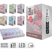 Oświetlenie świąteczne - Lampki wewnętrzne 30 LED mix kolorów - miniaturka - grafika 1