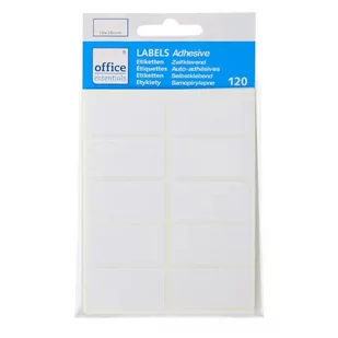 Etykiety naklejki samoprzylepne 19 x 38 mm 120 szt - Etykiety do drukarek - miniaturka - grafika 1