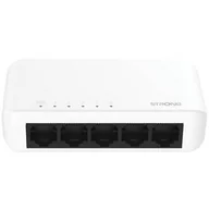 Switche - Switch Strong SW5000P 5-Port Gigabit (SW5000P) Biały/Plastik - miniaturka - grafika 1