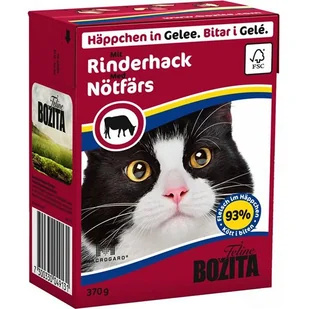 Bozita 16 x 370 g Mielone mięso wołowe w galarecie - Mokra karma dla kotów - miniaturka - grafika 6