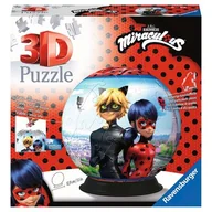 Puzzle - Ravensburger Puzzle 3D 72 elementy. Miraculous - miniaturka - grafika 1