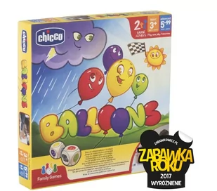 Chicco Artsana Poland gra edukacyjna Baloniki - Gry planszowe - miniaturka - grafika 2
