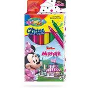Przybory szkolne - Flamastry brokatowe Colorino Kids Minnie - miniaturka - grafika 1