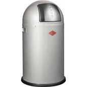 Kosze na śmieci - Wesco Kosz na śmieci 175831-11 Pushboy 50L Srebrny - miniaturka - grafika 1