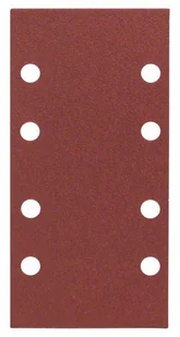 Bosch Papier ścierny do szlifierki z rzepem perforowane wielkość ziarna 60 DxS) 186 mm x 93 mm Best for Wood 2608605254 10 szt - Materiały ścierne - miniaturka - grafika 2